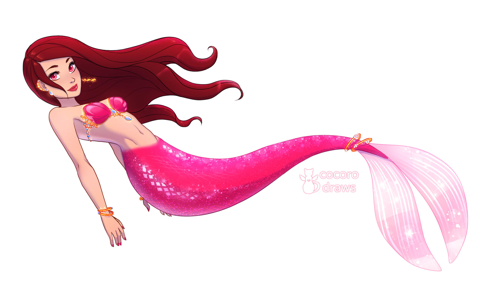 Pink Mermaid, 2018 Pink Mermaid, 2018